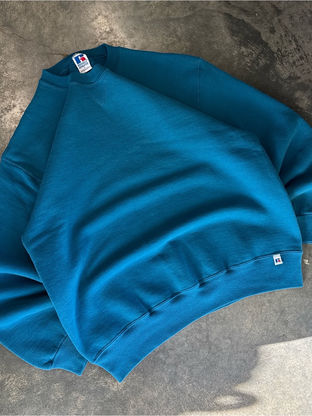90s Russell Athletic Blue Crewneck